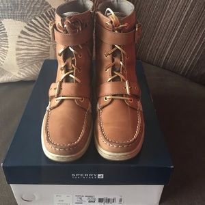 Ladies Sherry Top-Sider Huntley Sahara Boots